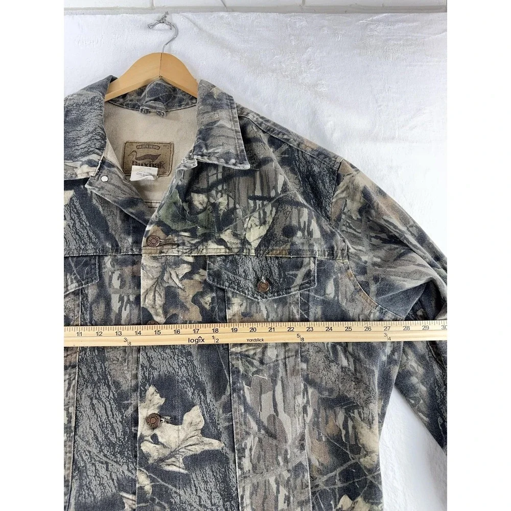 Duxbak‎ Jacket Mens XL Camouflage Hunting Canvas Trucker Coat Outdoors Workwear